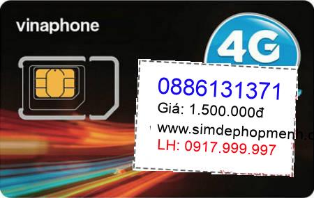sim điện thoại 0886131371